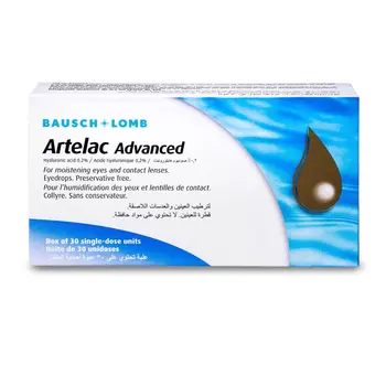 Bausch+Lomb Artelac Advanced Eye Drops 30 Units