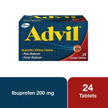 Advil Ibuprofen Pain Reliever 200mg 24Tablets