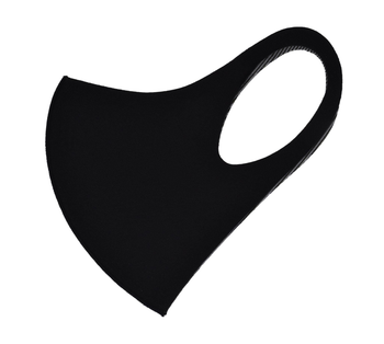 Copper Antibacterial Black Face Mask