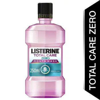 Listerine Total Care Zero Smooth Mint Mouthwash 250ml