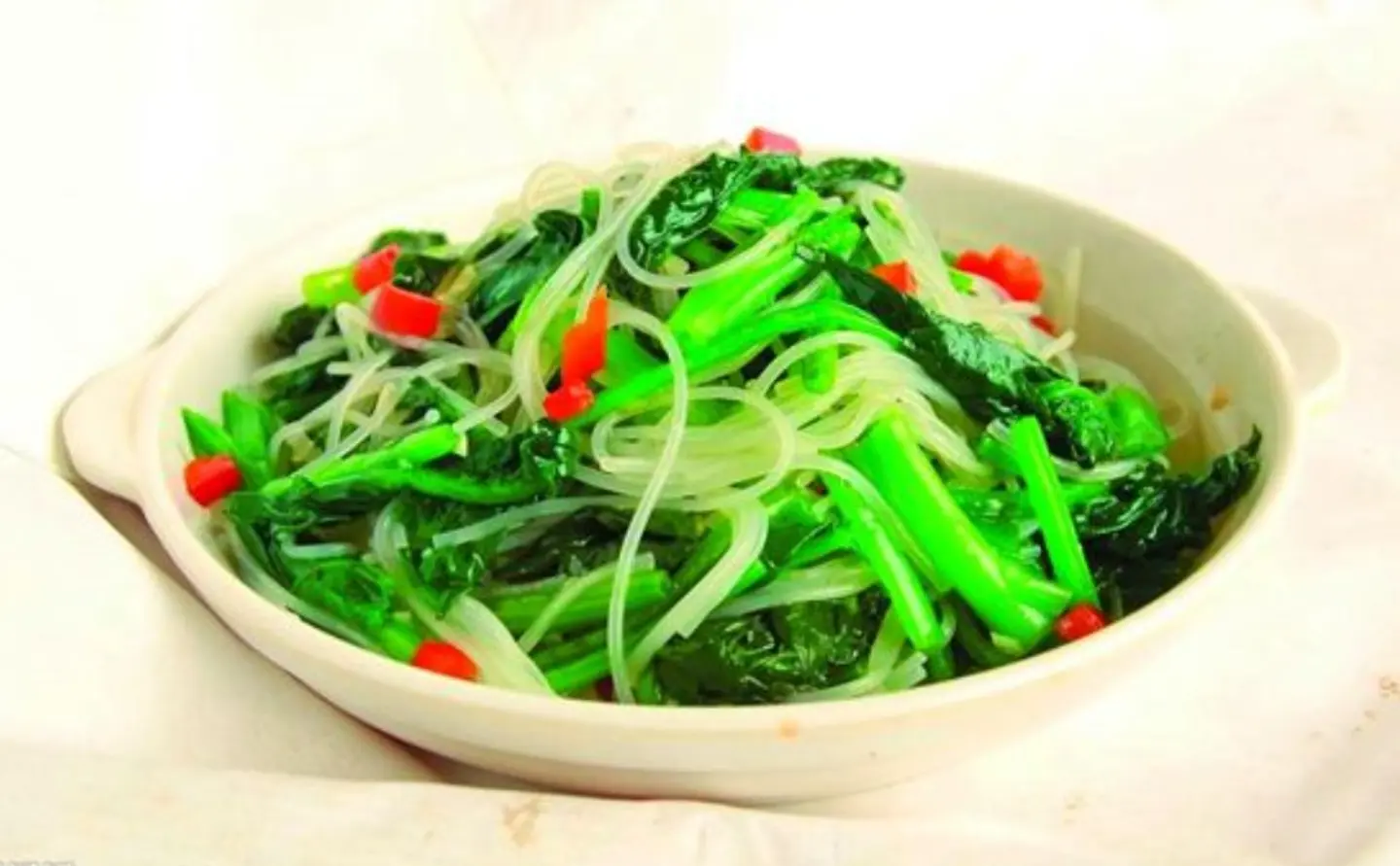 Spinach Vermicelli Salad