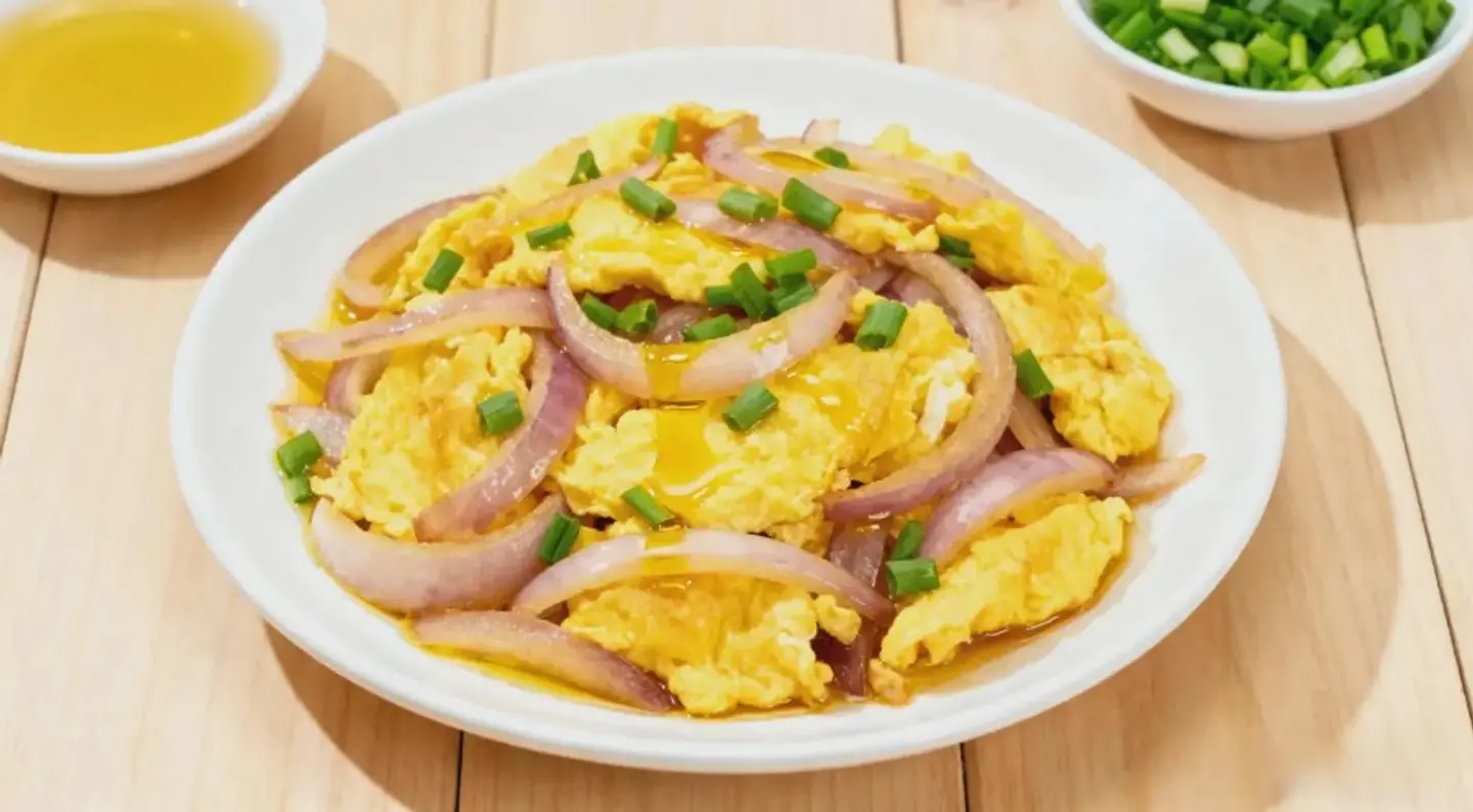 Eggs With Green Onion