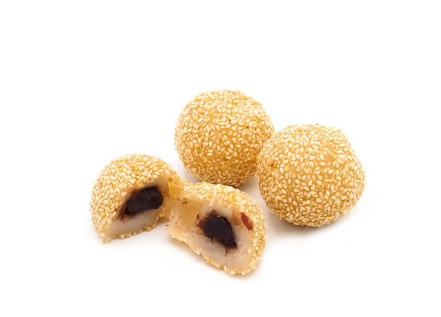 Red Bean Sesame Balls