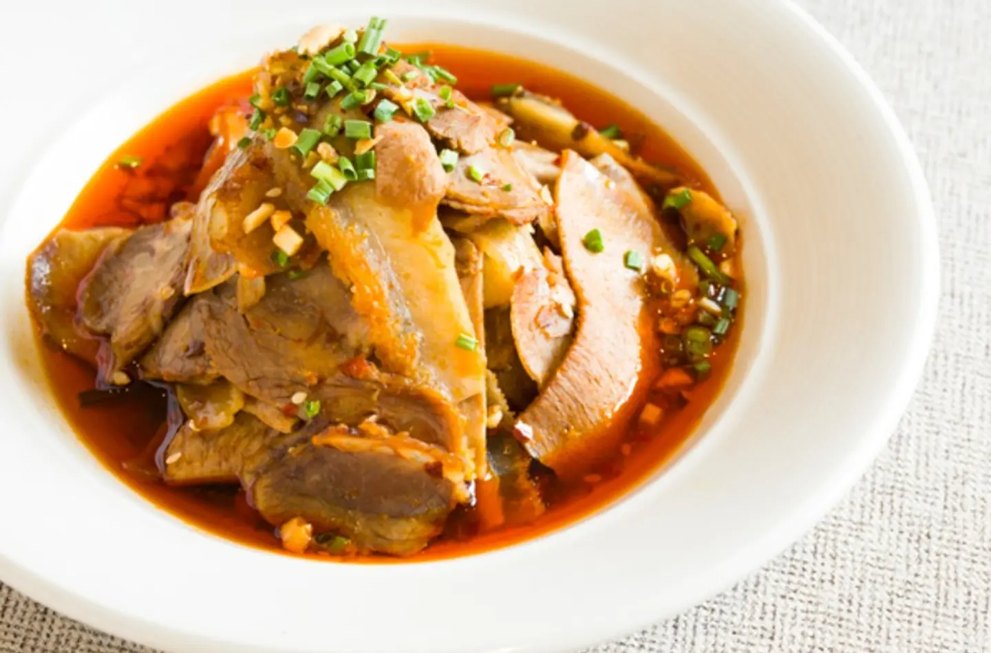 Beef Tongue & Stomach Slices