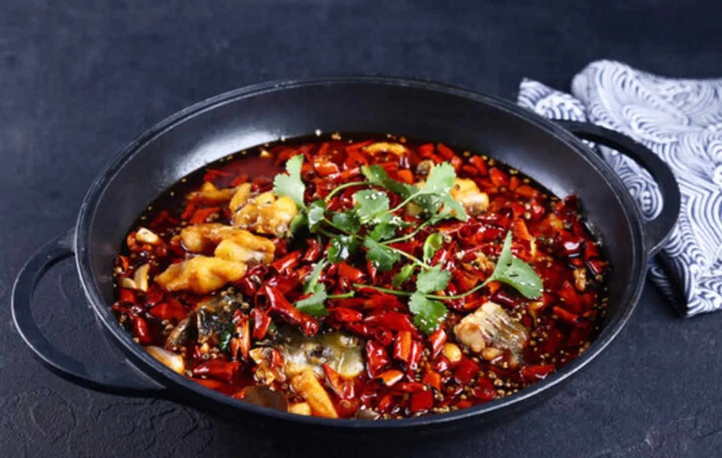 Fish In Hot Oil