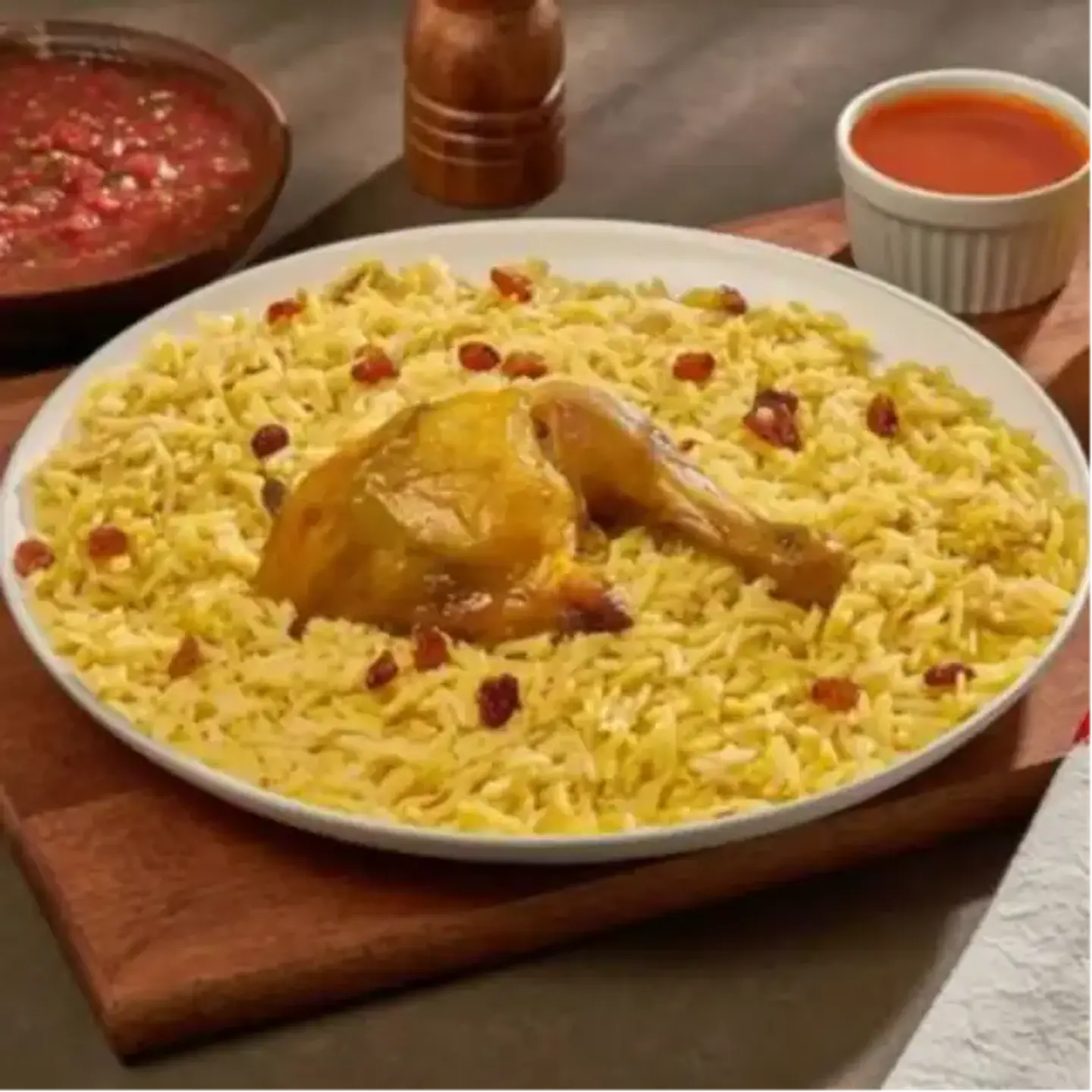 Mandi Chicken With Rice - Quarter