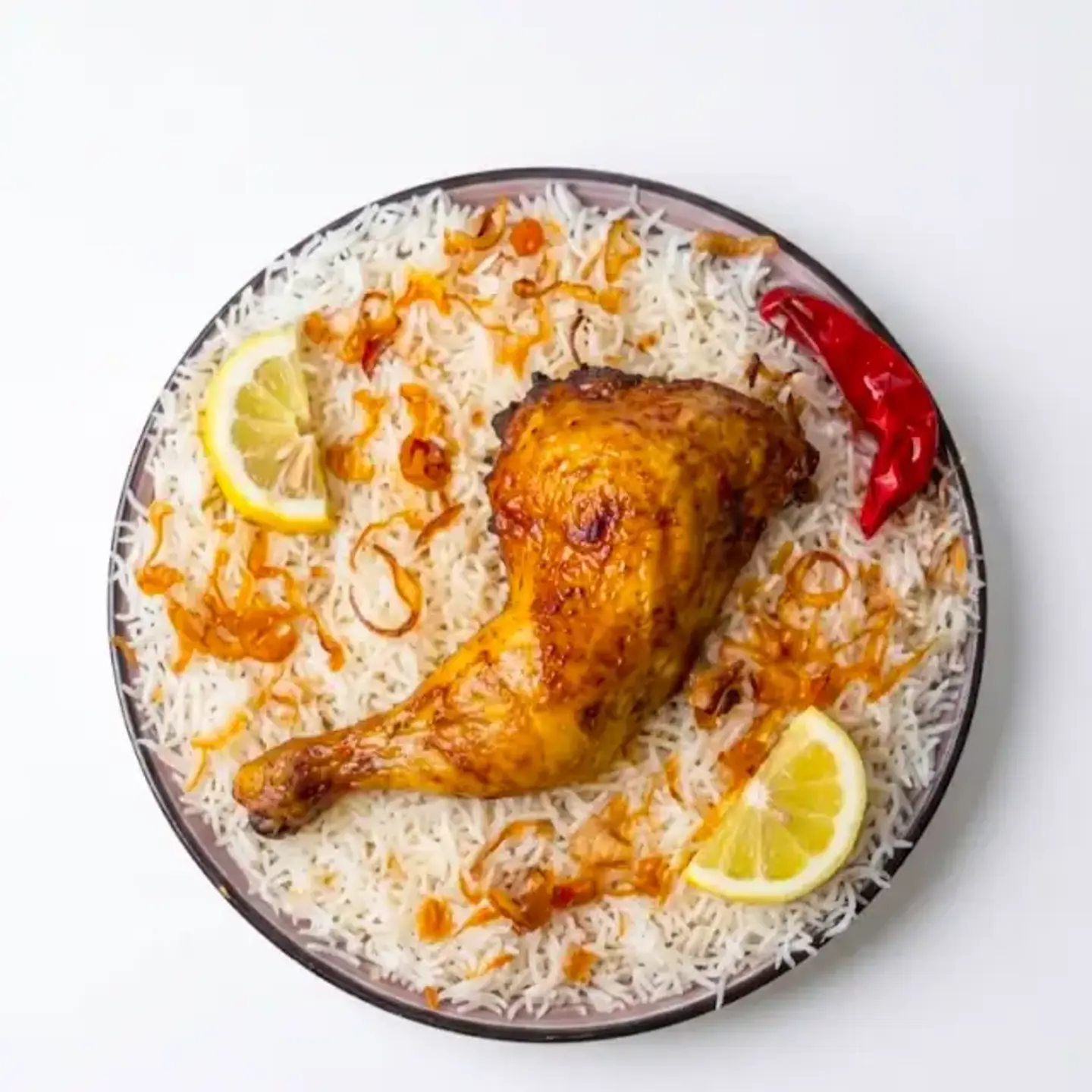 Haneeth Chicken With Rice - Quarter