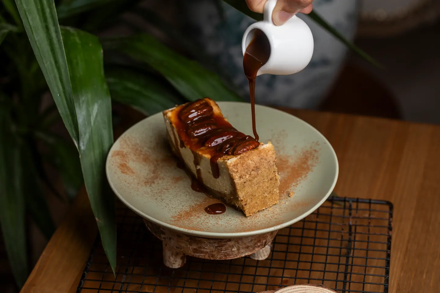 Pecan Caramel Cheesecake