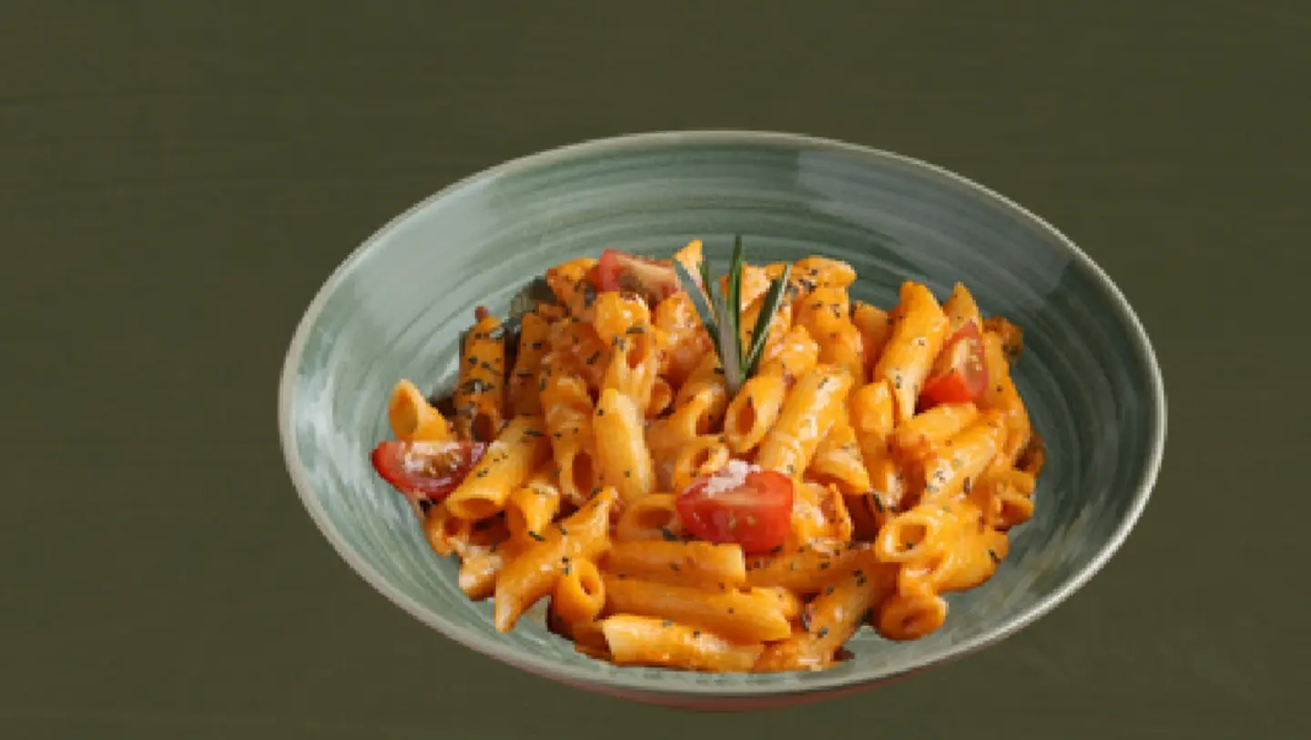 Penne Arrabiata With Shrimp