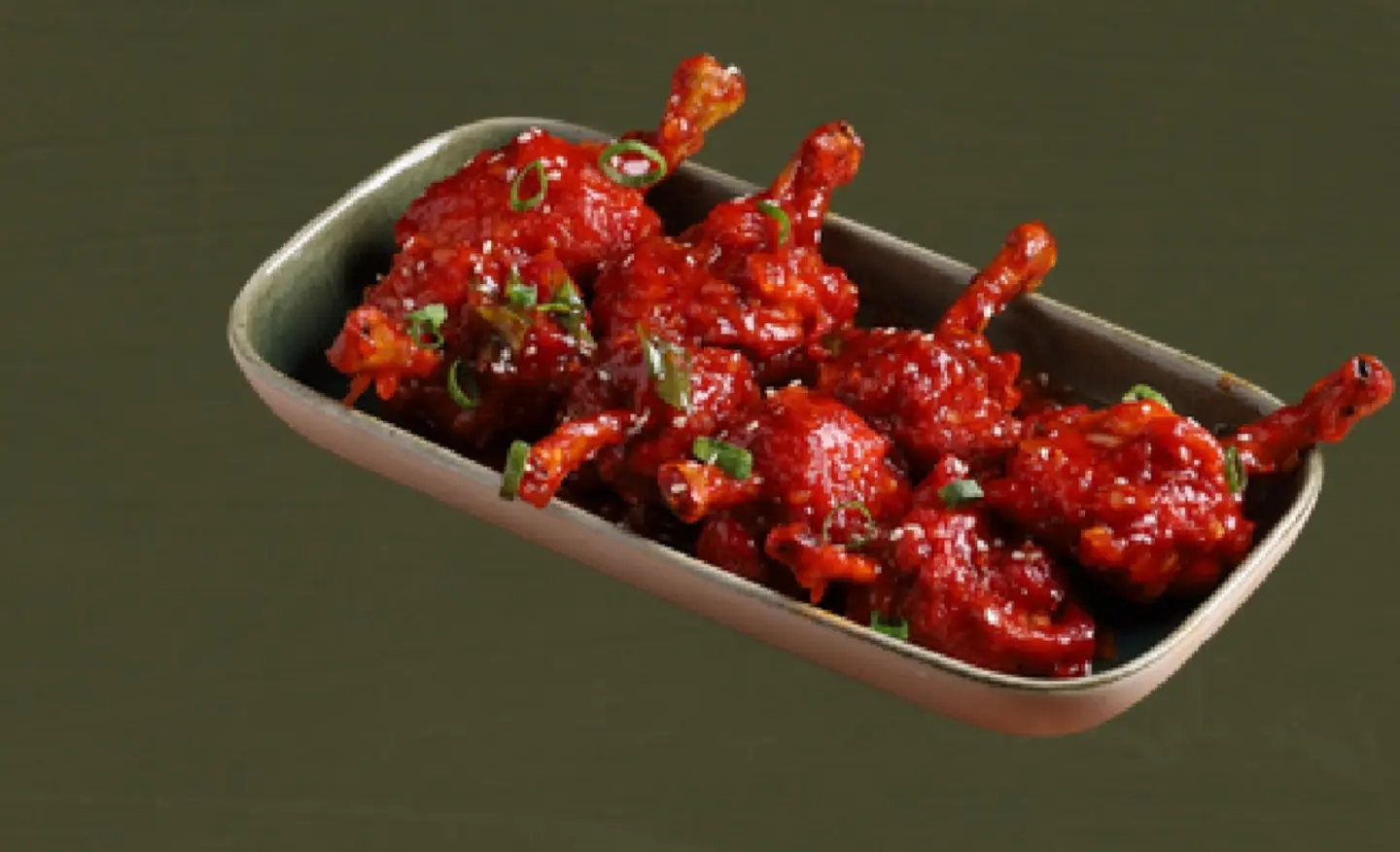 Lollipop With Sauce