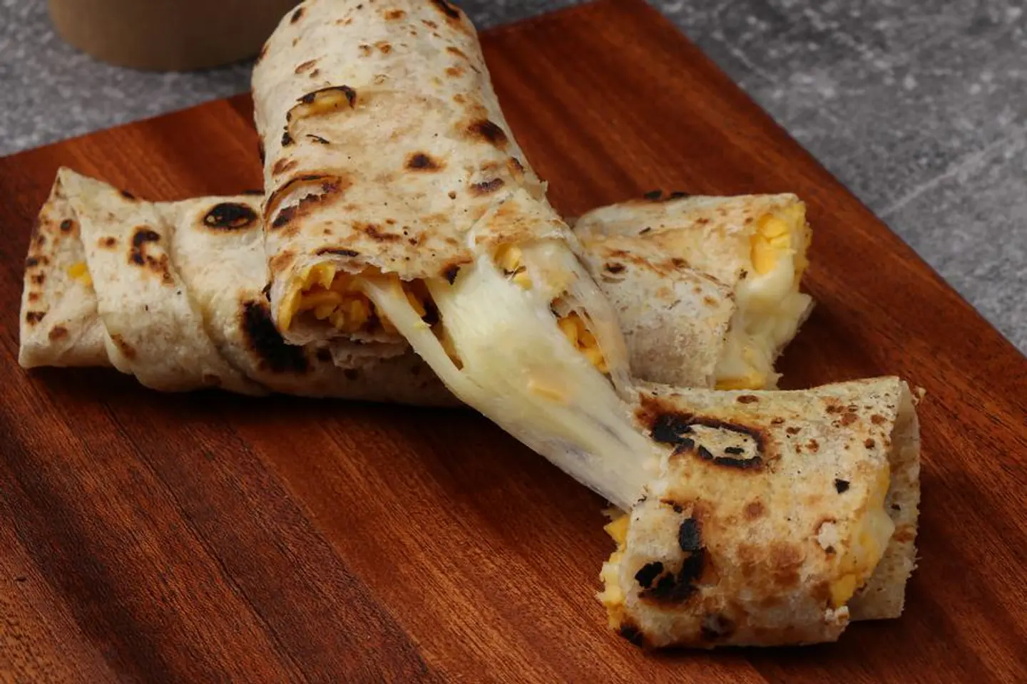 Rahash With Cheese Chapati