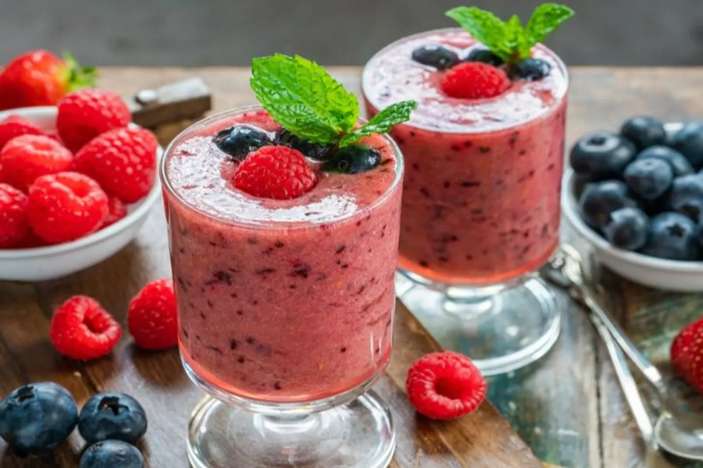 Watermelon Berry Smoothie - Medium Cup