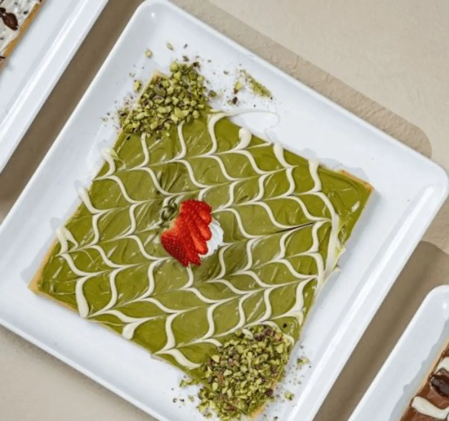 Crepe Pistachio