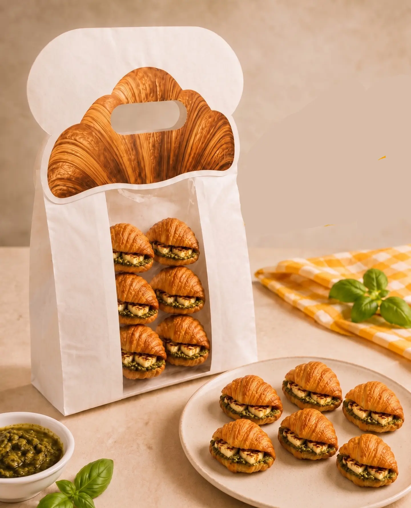 Om Croissant Halloumi Dozen