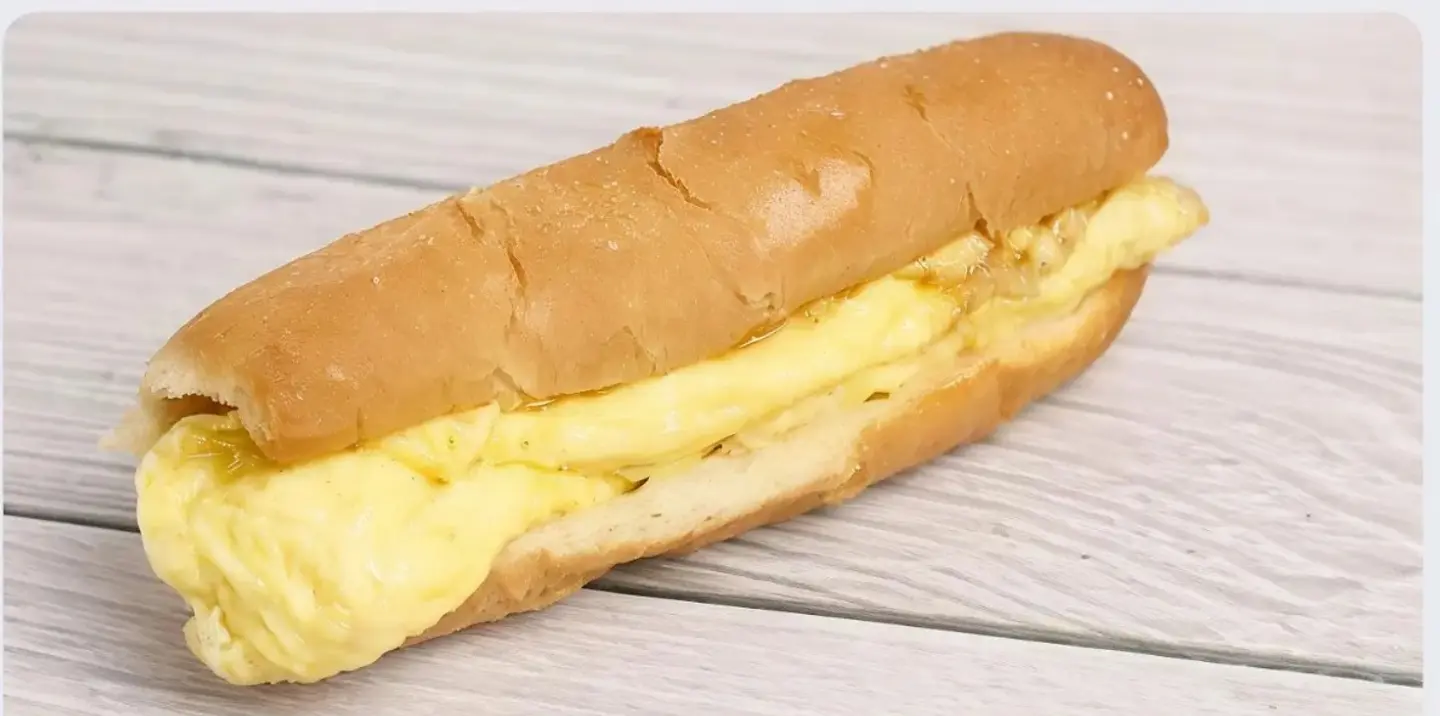 Fried Egg With Cheese Sandwich