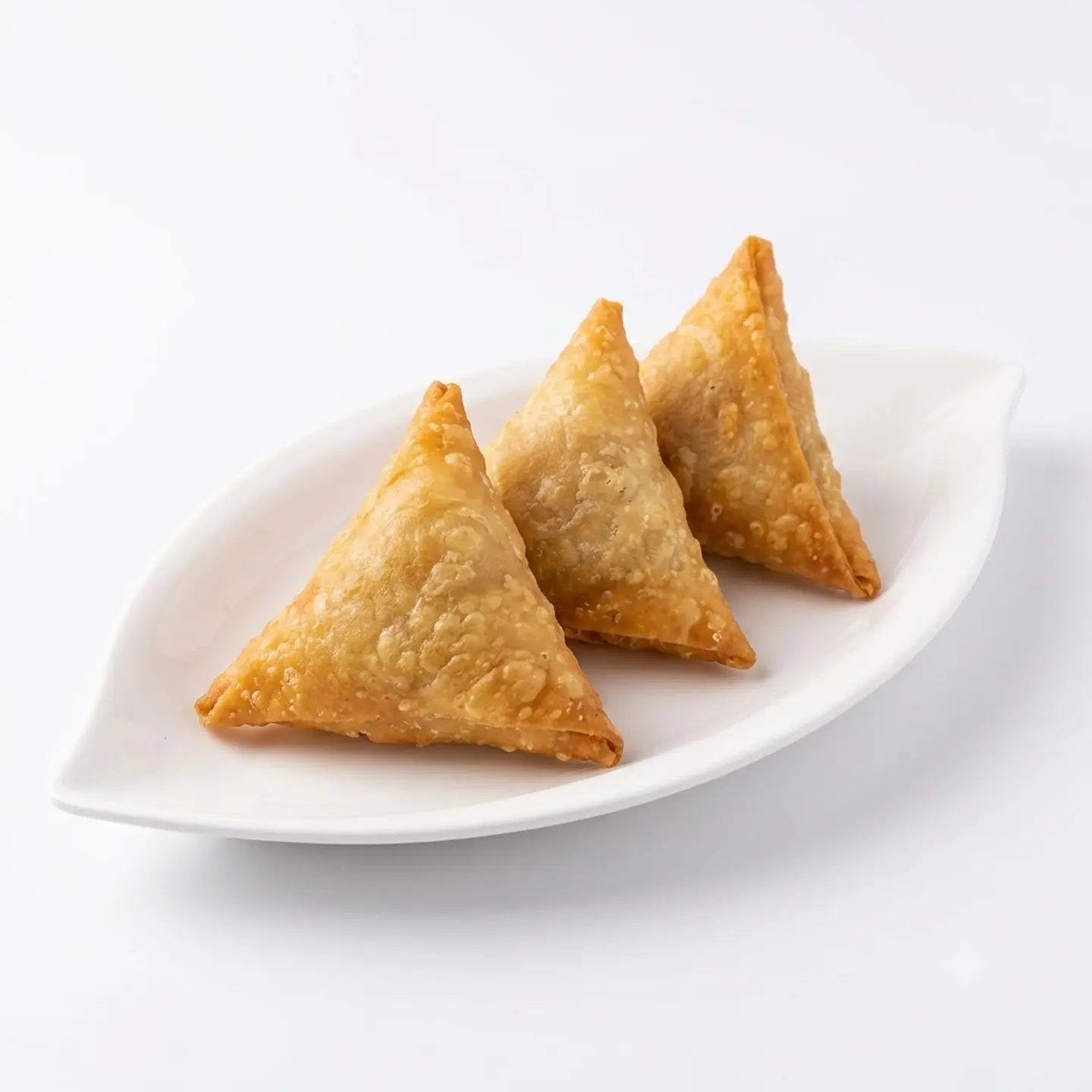 Yellow Cheese Sambosa 3 Pieces - Regular