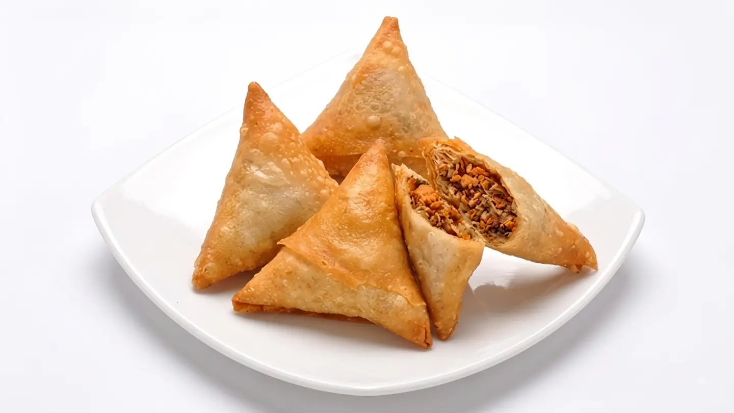 Meat Sambosa 3 Pieces - Regular