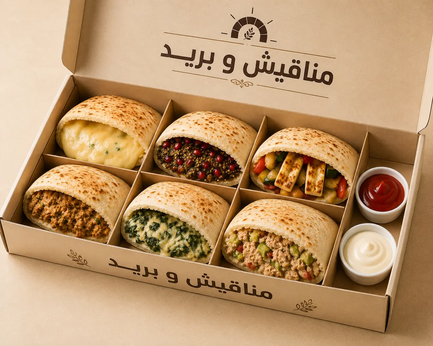 Sandwiches Box - 6 Pcs