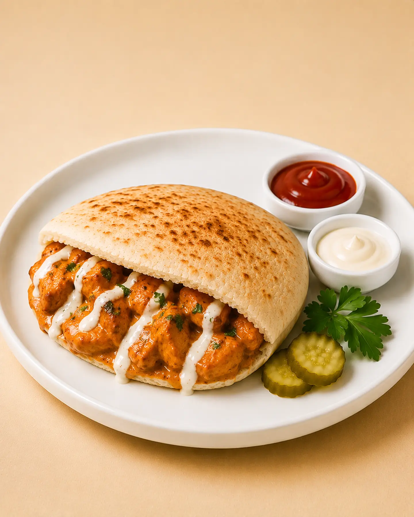 Butter Chicken Sandwich