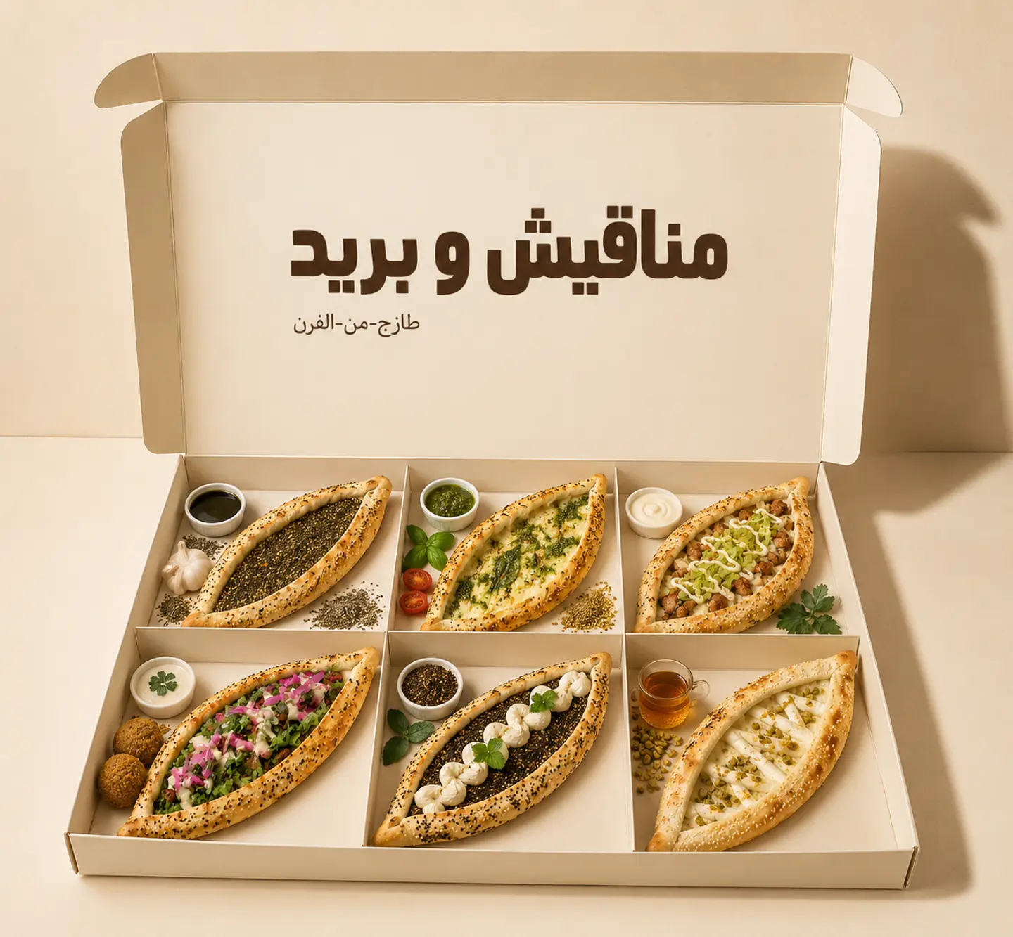 Pies Box - 6 Pcs
