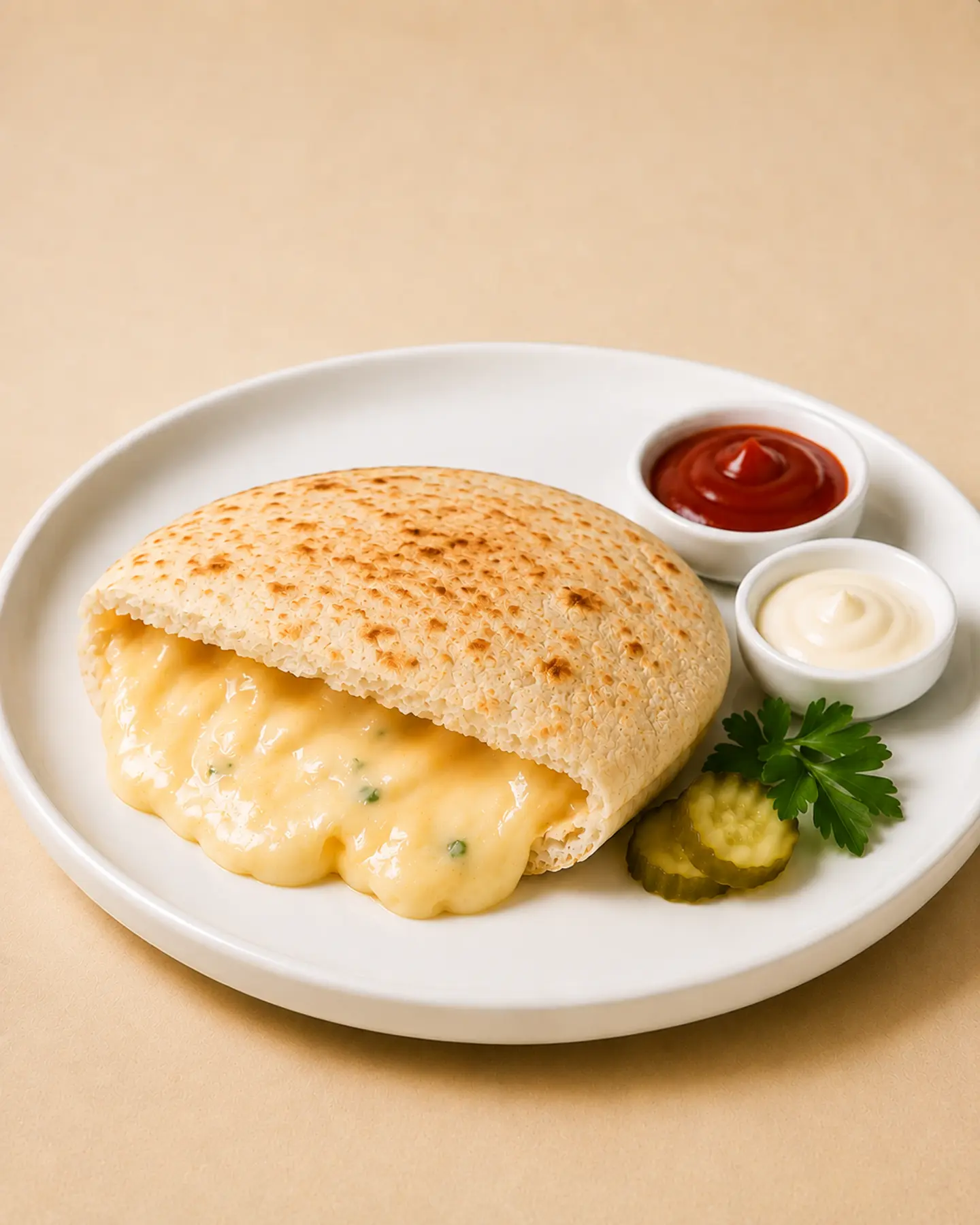 Melted Cheese Sandwich