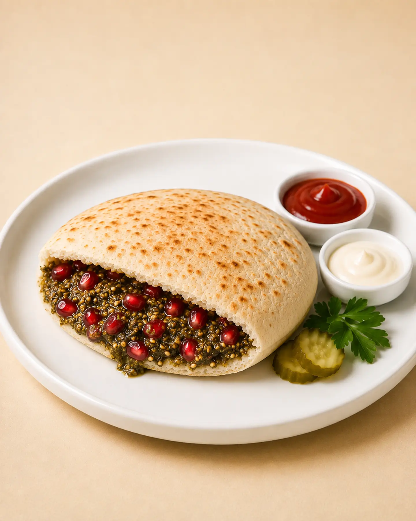Thyme & Pomegranate Sandwich