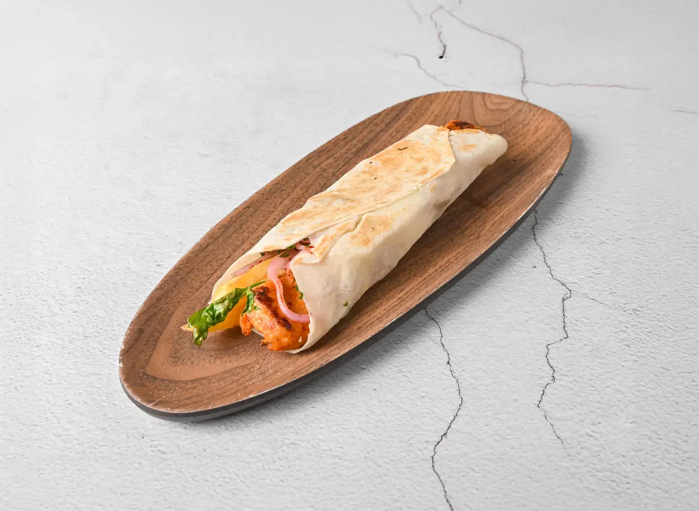Minced Chicken Sandwich With Cheese