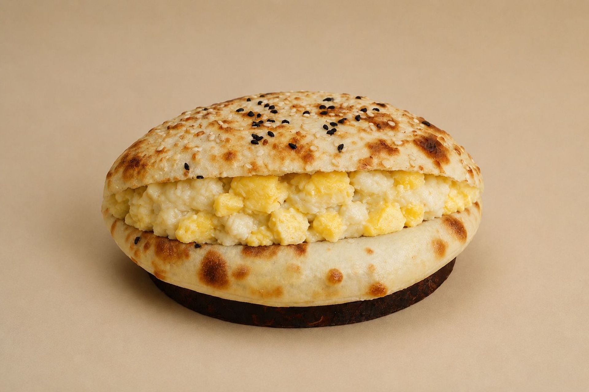 دويره بيض بالجبن - ابيض