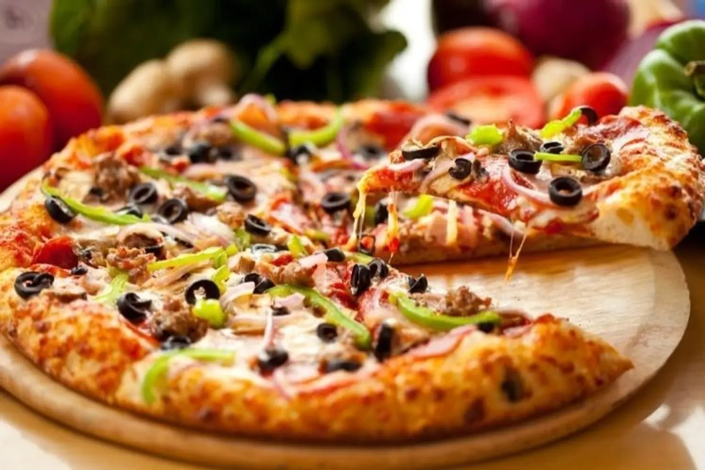 Pepperoni And Vegetable Pizza - Small