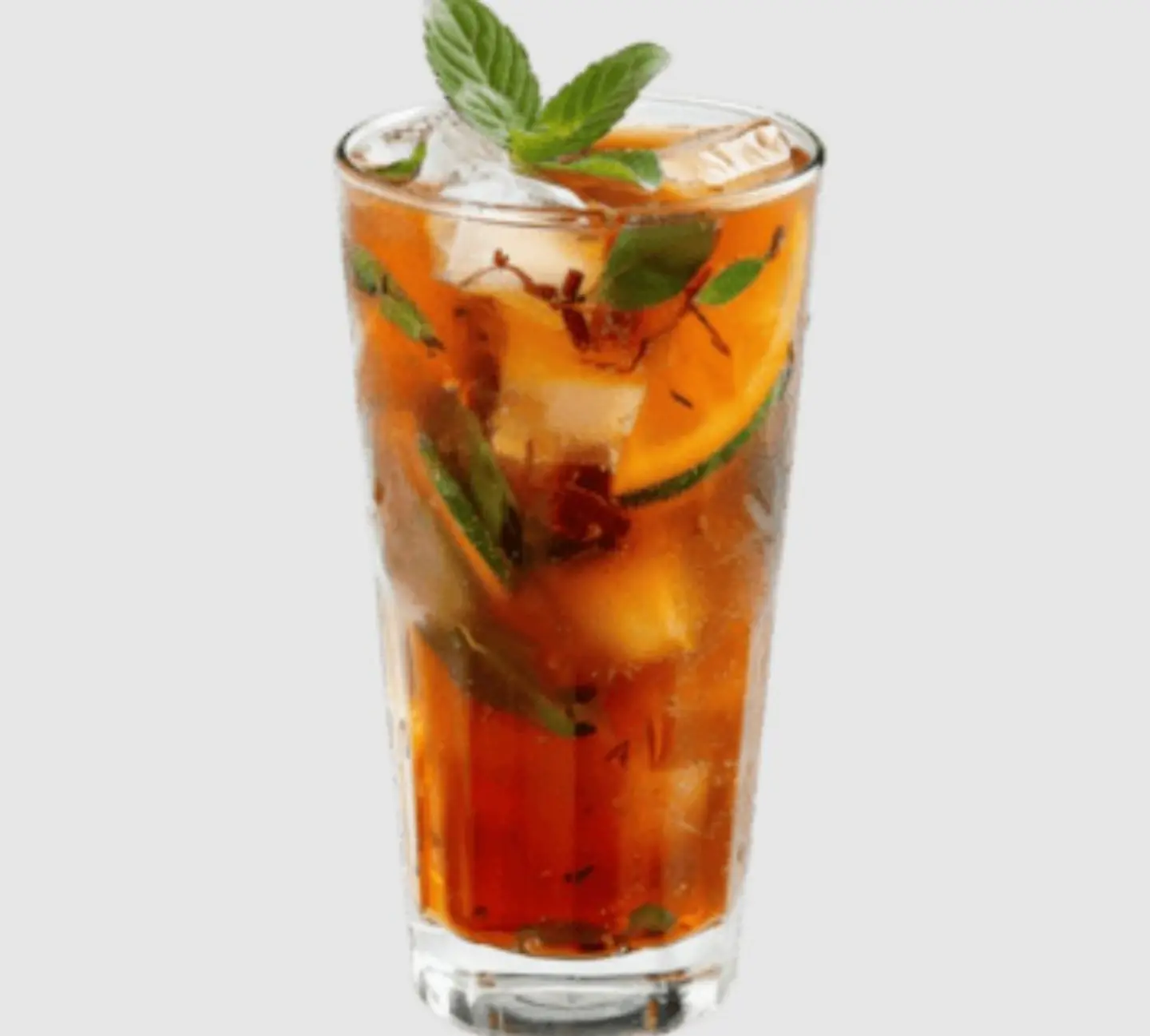 Iced Tea With Peach