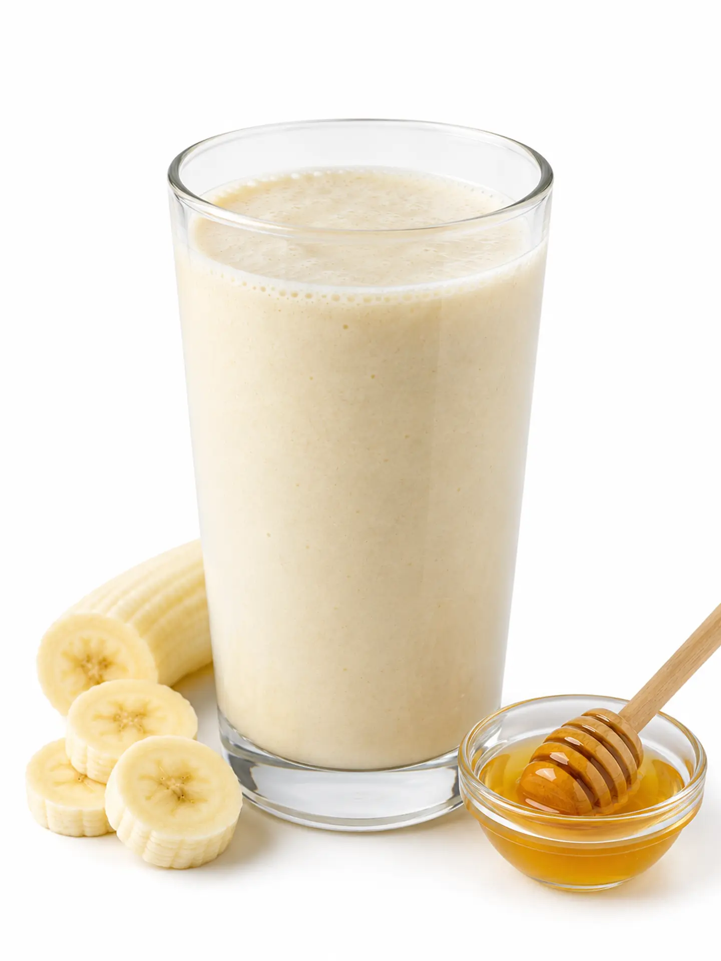 Banana, Milk And Honey With Cocktail