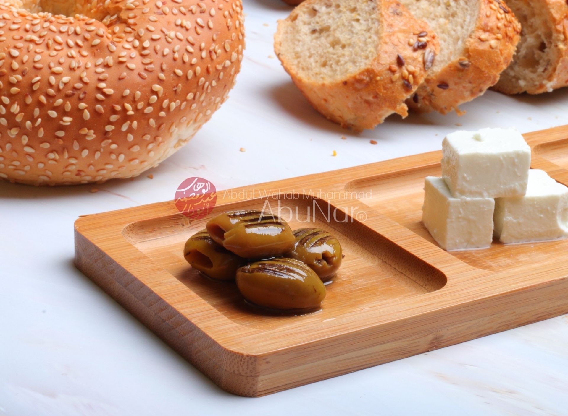 زيتون أخضر مشوي - ربع كيلو