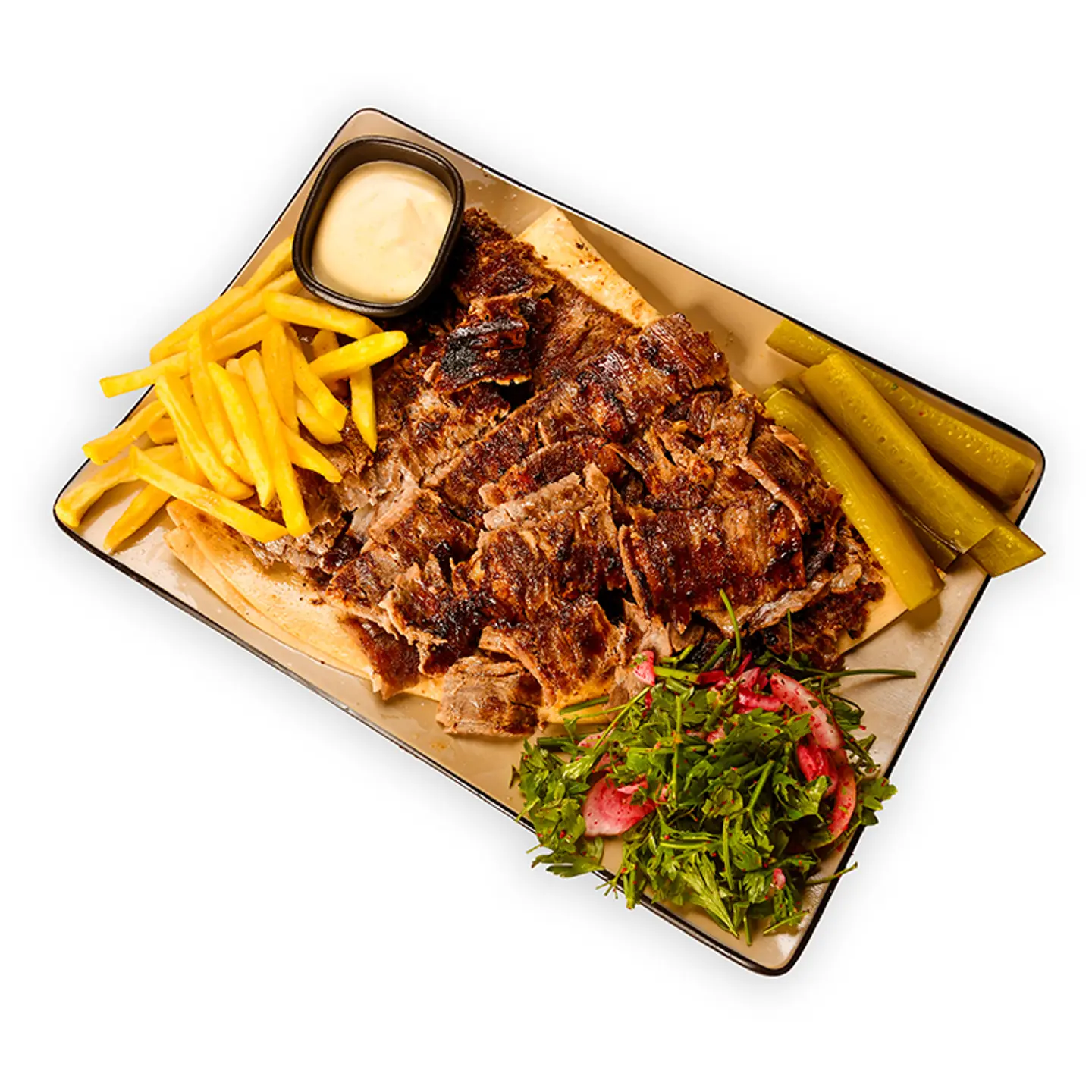 Meat Shawarma Plate - Small