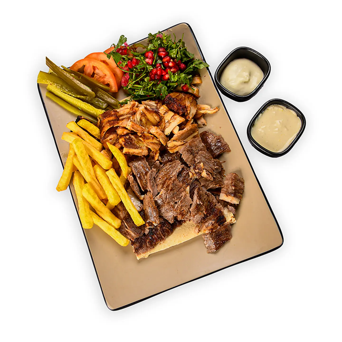 Mixed Shawarma Plate