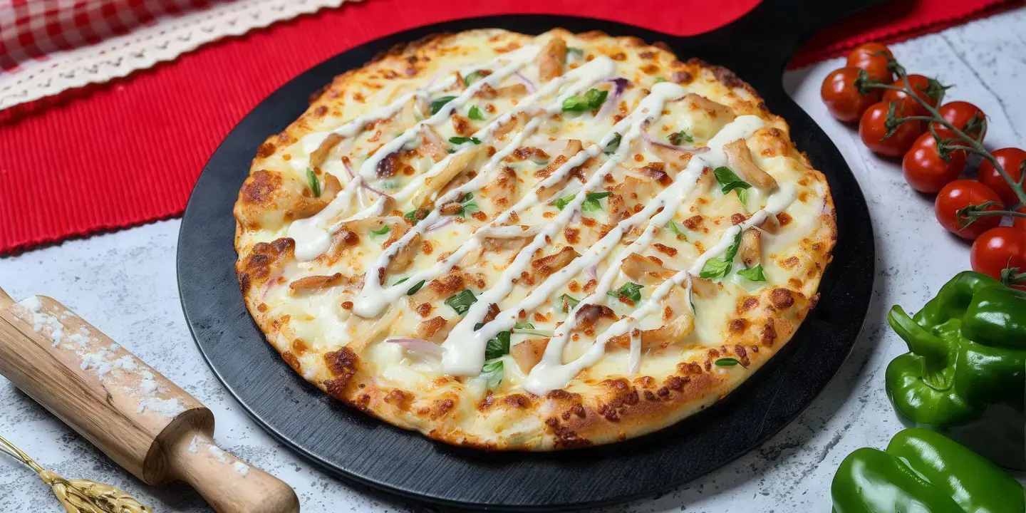 Chicken Ranch Pizza
