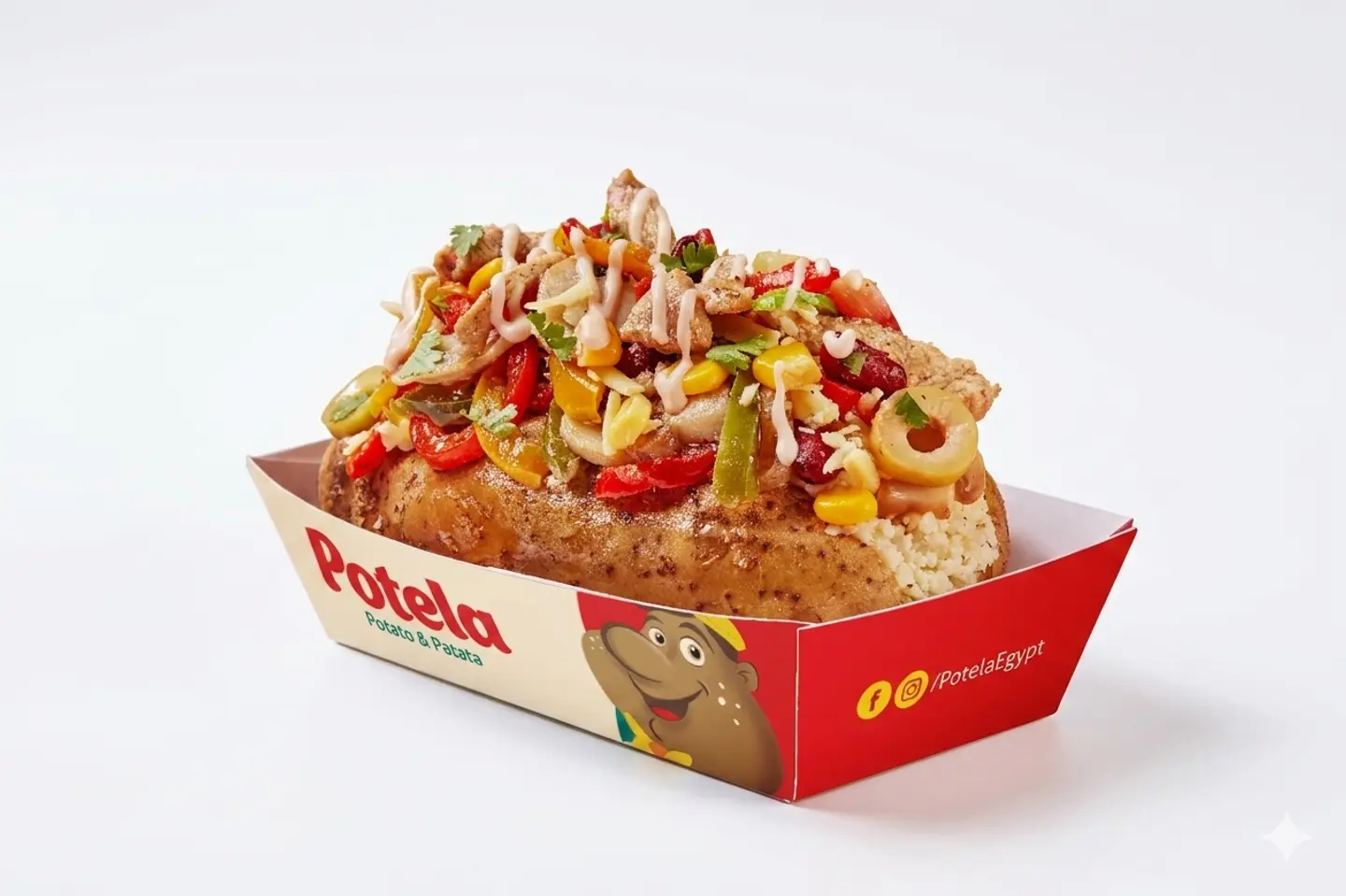 Grilled Meat Potato Combine
