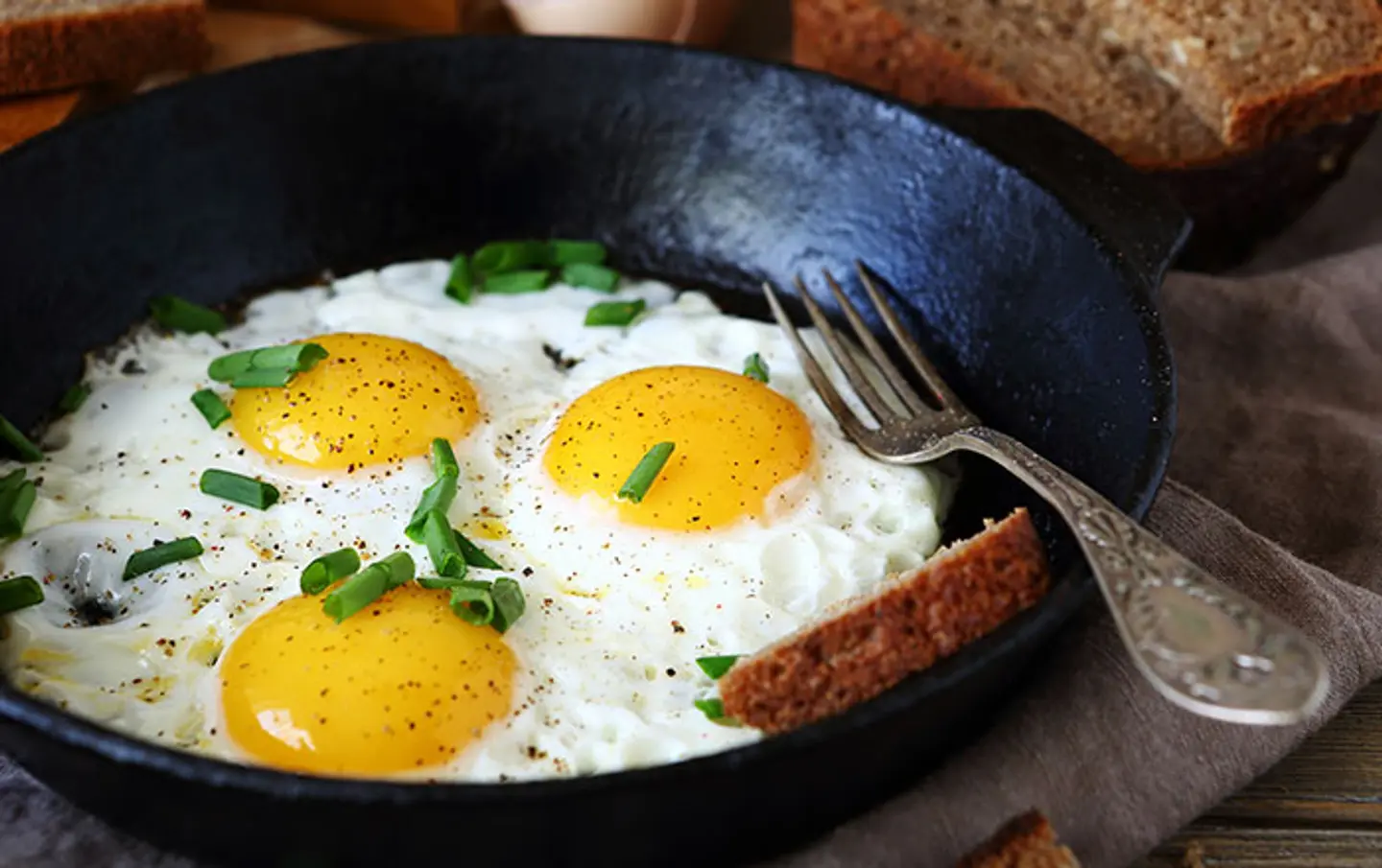 Sunny Side Up Eggs Plate