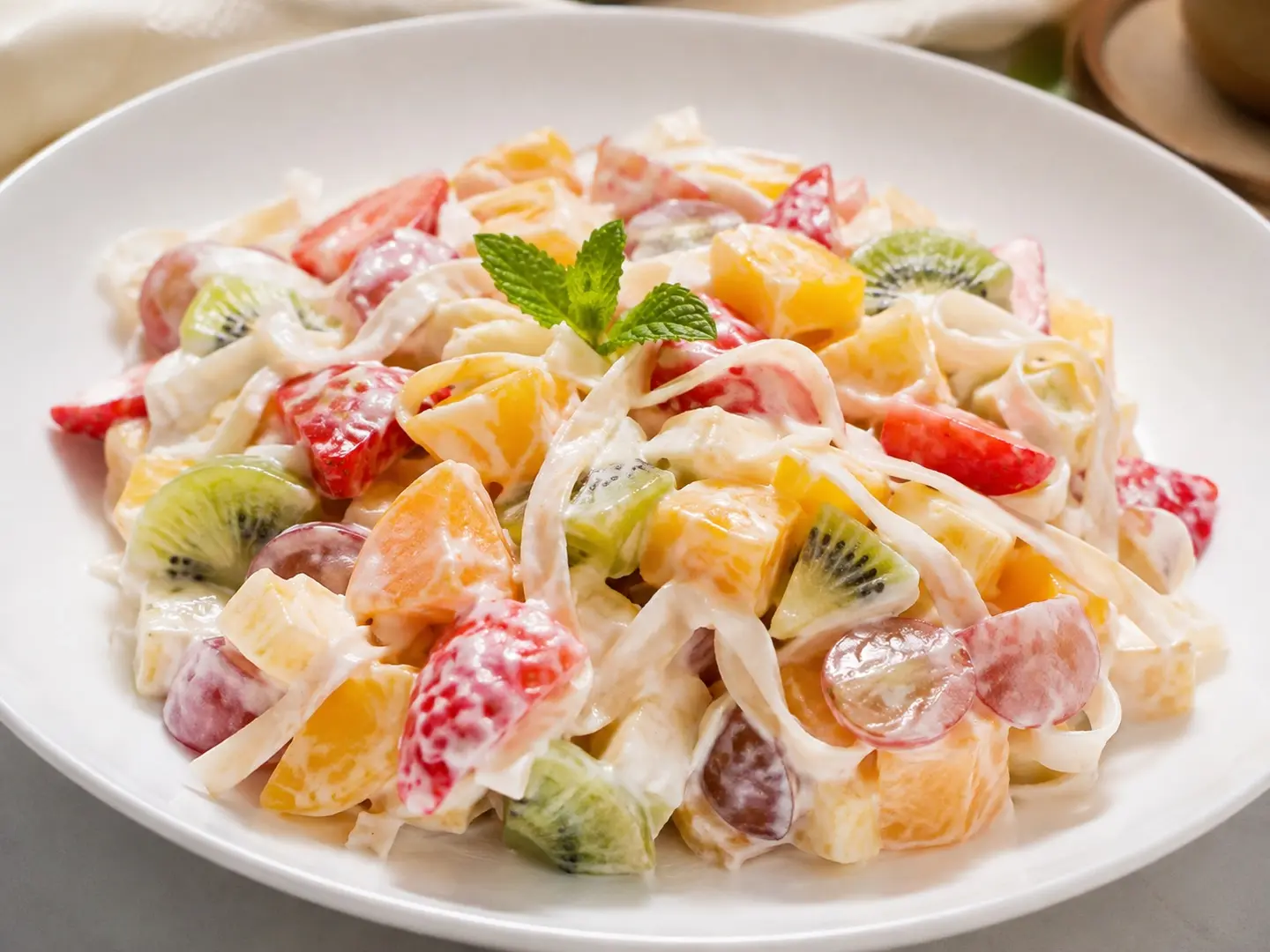 Fruit Fettuccine