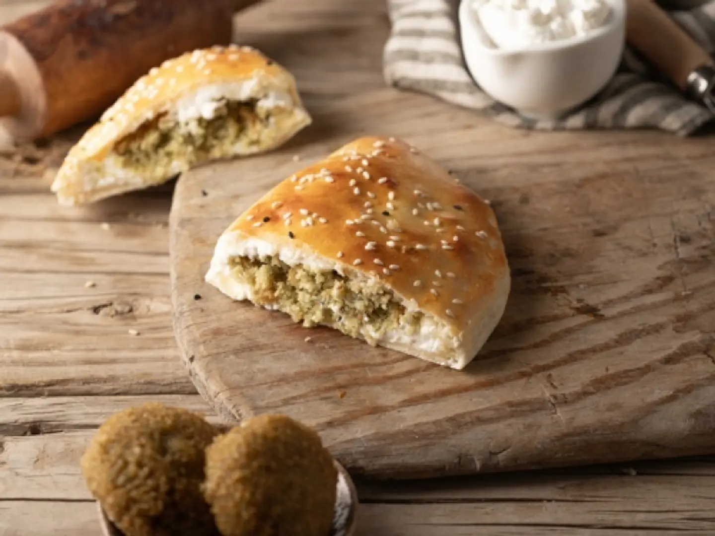 Falafel With Labneh
