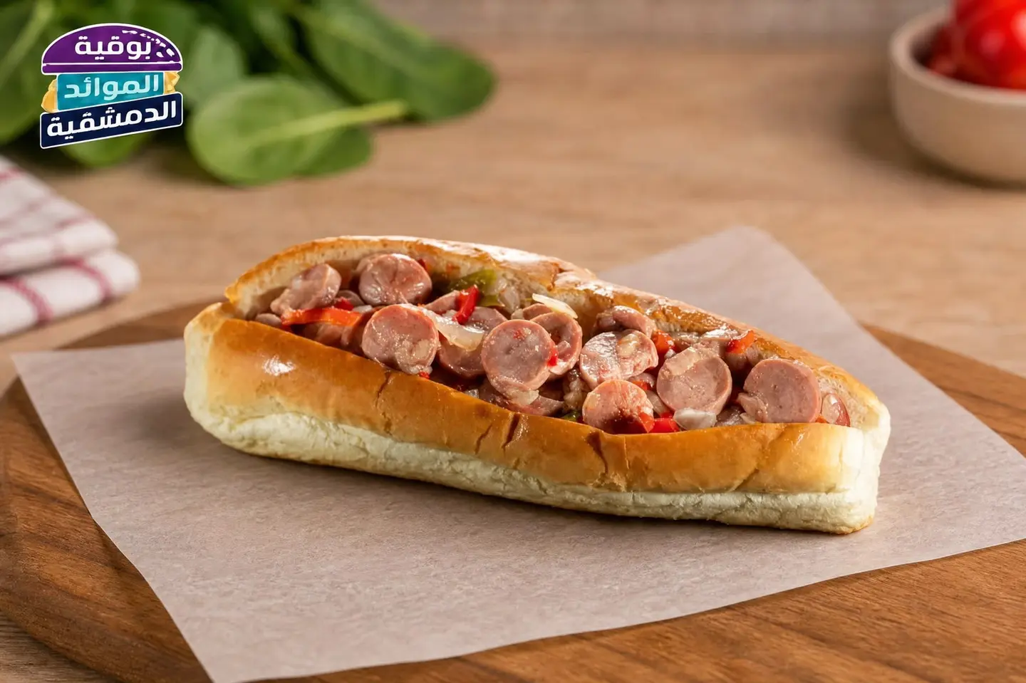 Sausage Hamsa Brioche Samoli