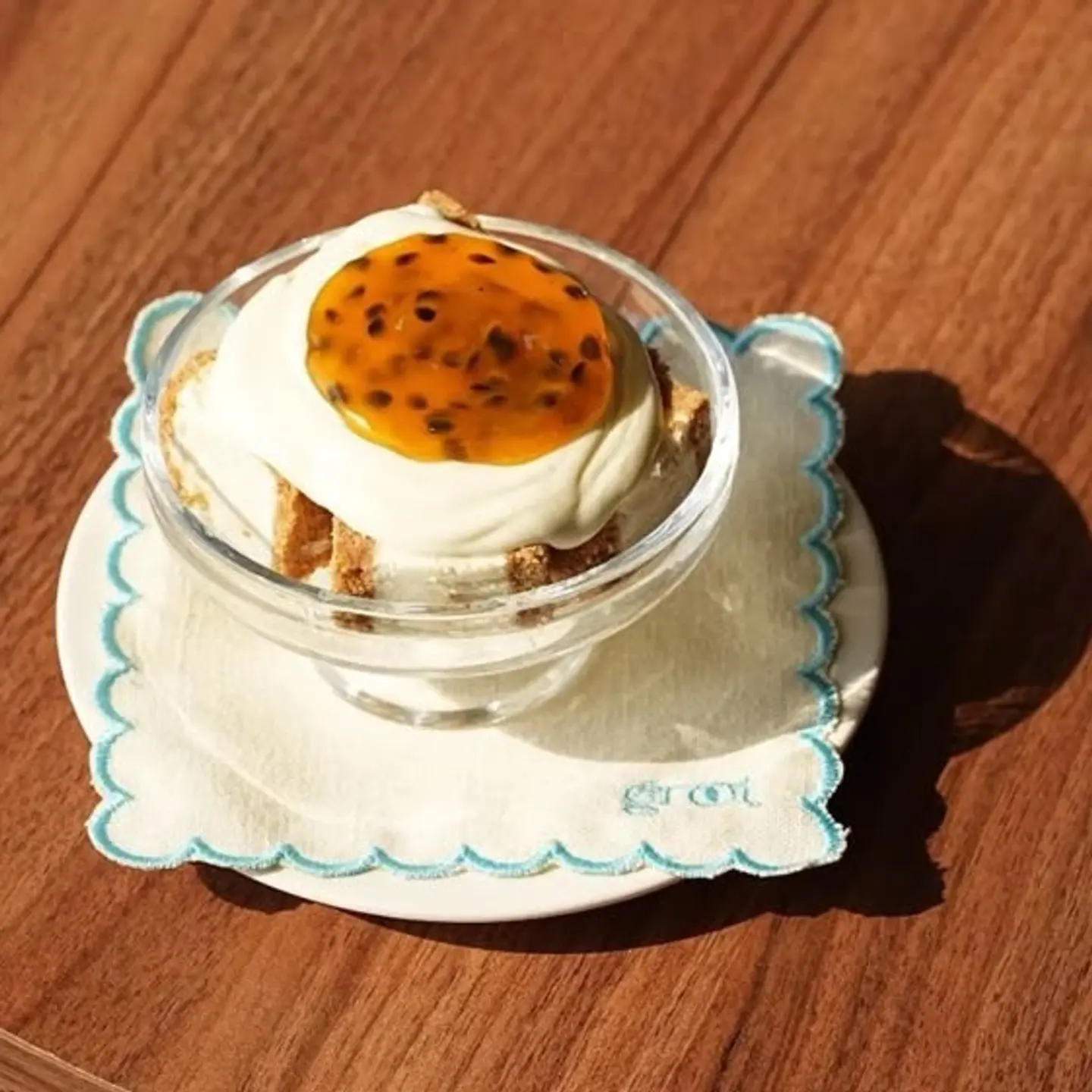 Passion Fruit Cheesecake