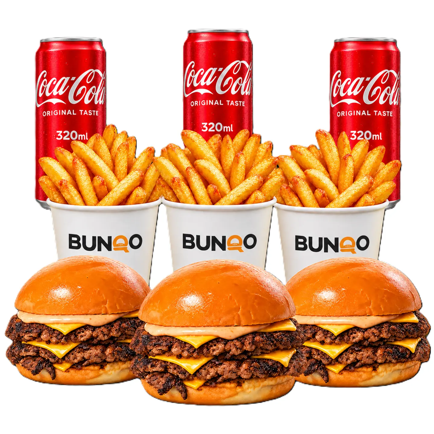 Double Smash Meal For Three