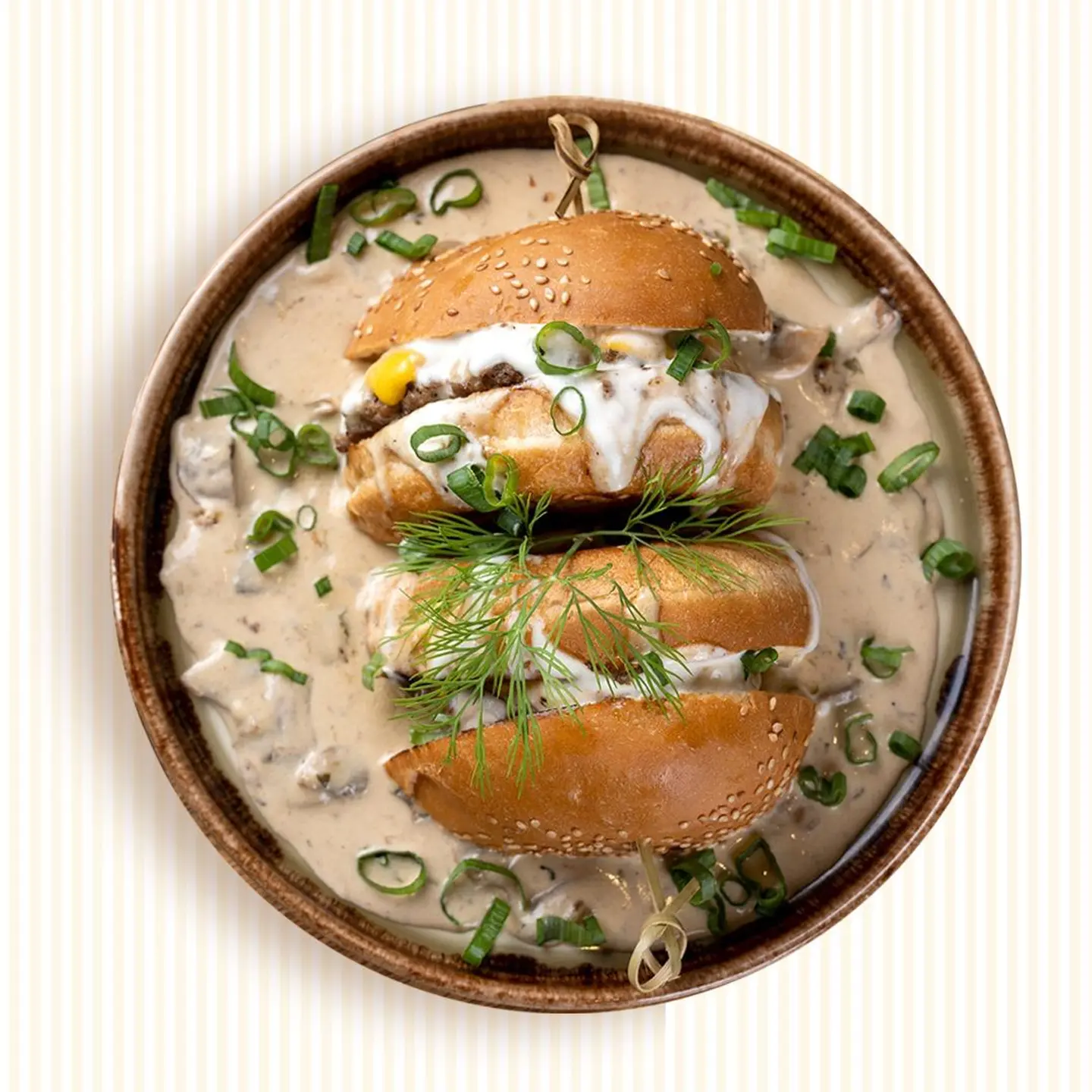 Mushroom Dip Smash