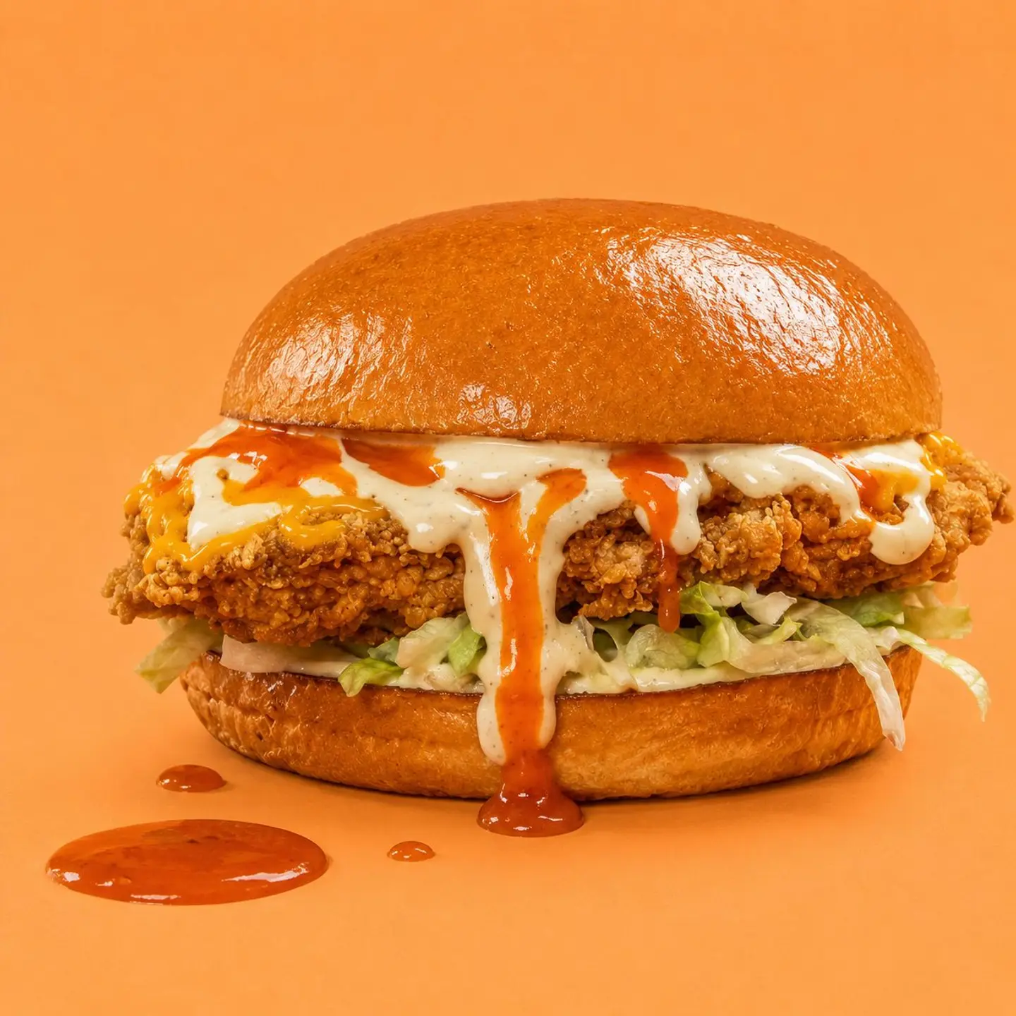Spicy Crispy Chicken Burger
