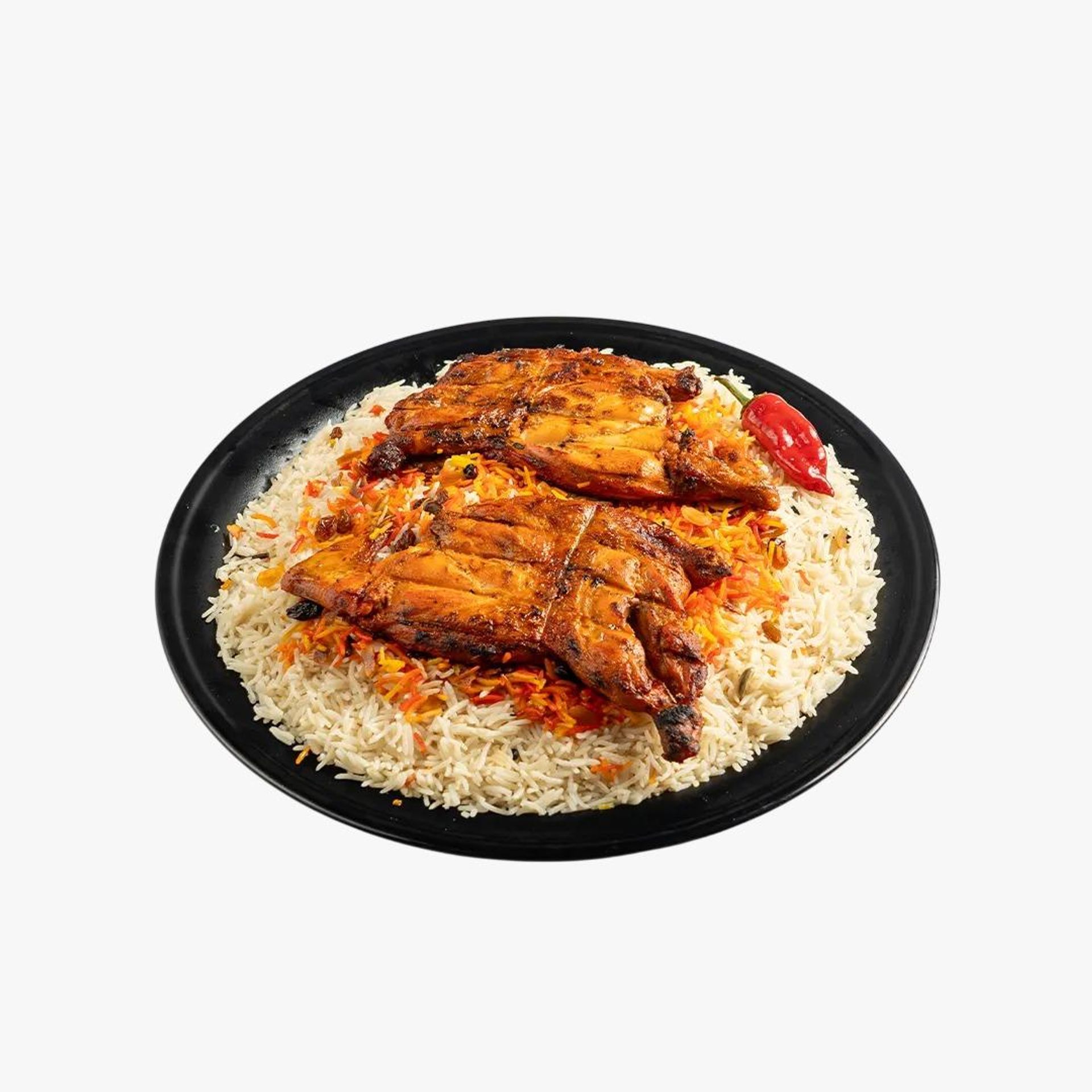 دجاج مندي مع الأرز - ربع
