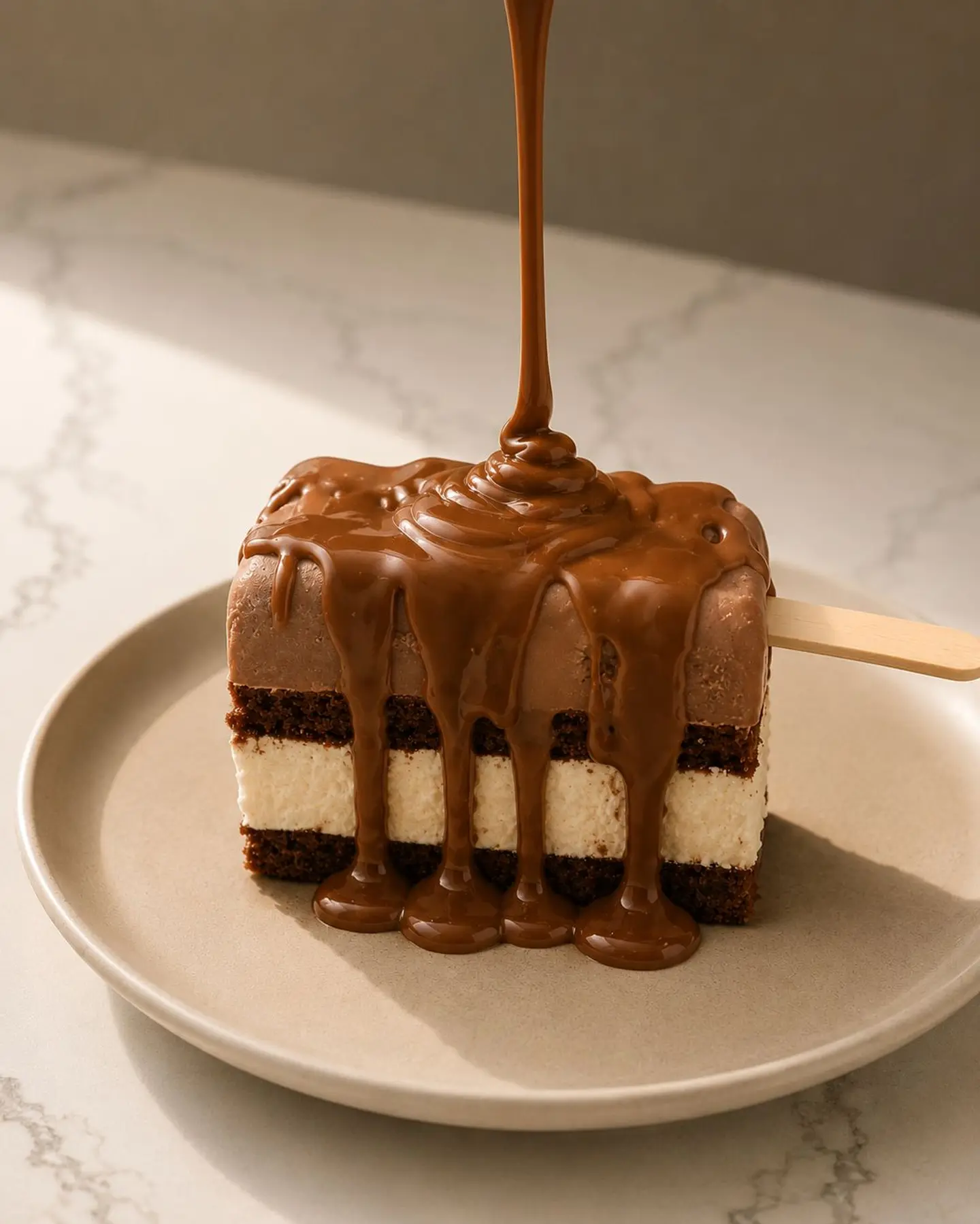 Chocolate Vanilla Ice Cream