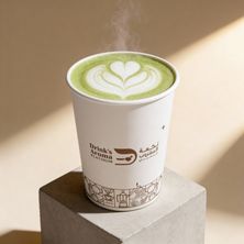 ماتشا لاتيه حار