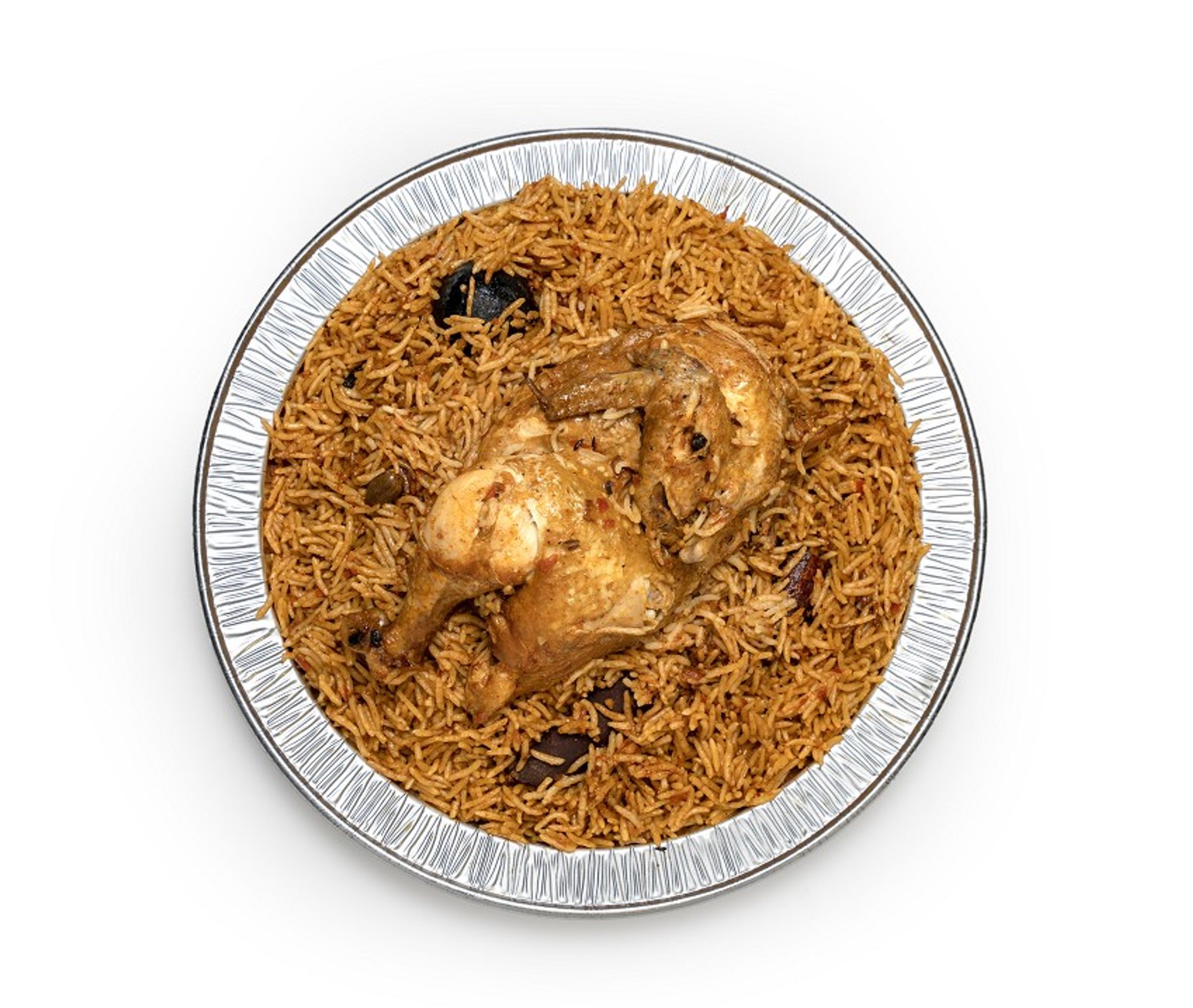 دجاج مضغوط - نصف حبة