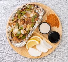 سيرية مدفون لحم بالزبدة