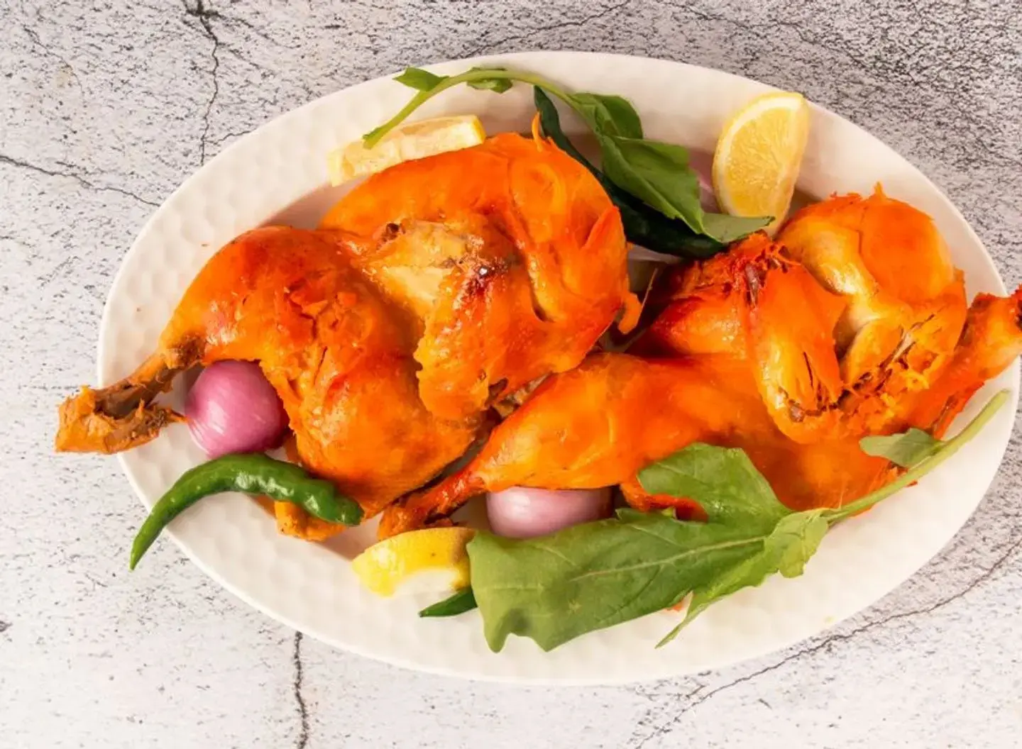 Half Plain Mandi Chicken